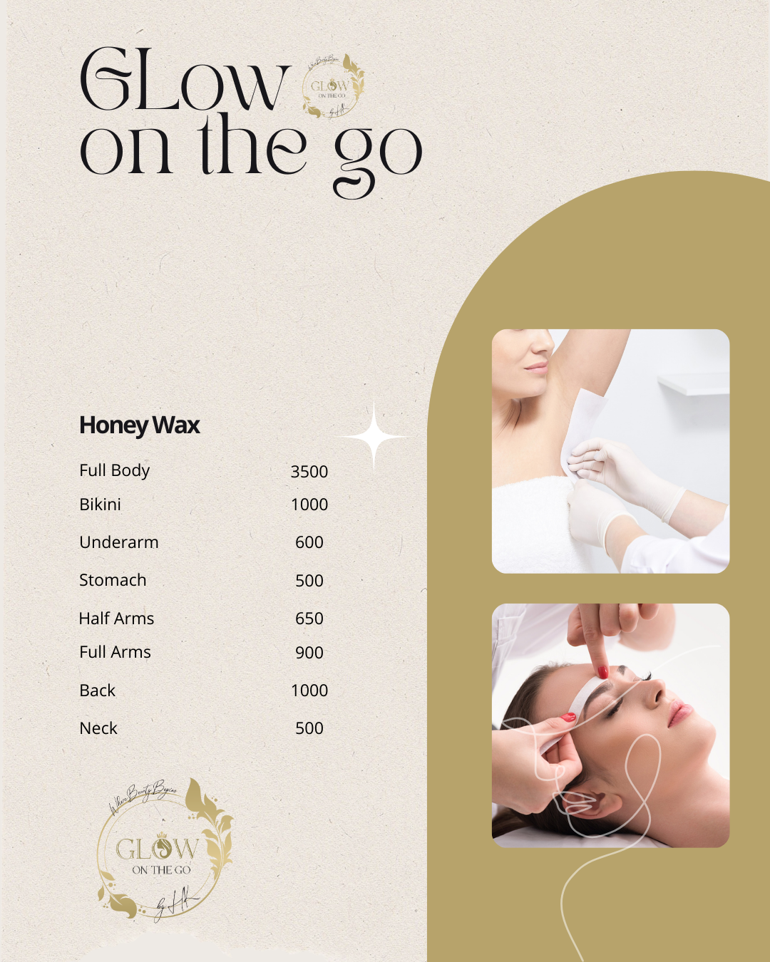 Glow Price List ✨🪩
